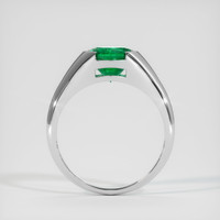 1.51 Ct. Emerald Ring, Platinum 950 3