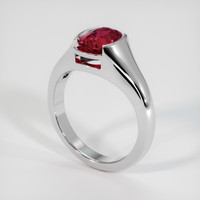 1.67 Ct. Gemstone Ring, Platinum 950 2