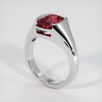 2.14 Ct. Gemstone Ring, Platinum 950 2