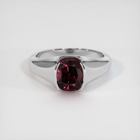 2.05 Ct. Gemstone Ring, Platinum 950 1