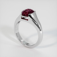 2.05 Ct. Gemstone Ring, Platinum 950 2