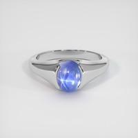2.78 Ct. Sapphire Ring, Platinum 950 1