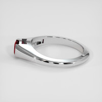 0.79 Ct. Ruby Ring, Platinum 950 4