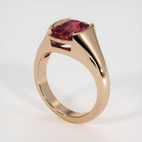 2.14 Ct. Gemstone Ring, 14K Rose Gold 2