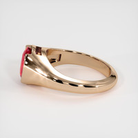 2.13 Ct. Ruby Ring, 14K Rose Gold 4