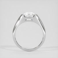 5.06 Ct. White Sapphire Ring, Silver 3