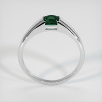 0.75 Ct. Bluish Green Sapphire Ring, 10K White Gold 3