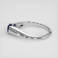 0.98 Ct. Color Change Sapphire Ring, 14K White Gold 4