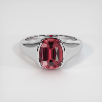 2.14 Ct. Gemstone Ring, 18K White Gold 1