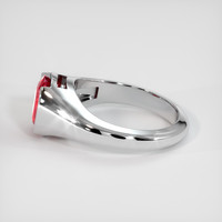 2.13 Ct. Ruby Ring, 18K White Gold 4