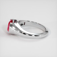 1.78 Ct. Ruby Ring, 18K White Gold 4