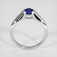 0.98 Ct. Color Change Sapphire Ring, 18K White Gold 3
