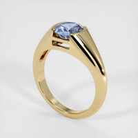 2.03 Ct. Bi Color Sapphire Ring, 10K Yellow Gold 2