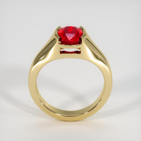 2.13 Ct. Ruby Ring, 14K Yellow Gold 3