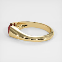 1.11 Ct. Ruby Ring, 14K Yellow Gold 4