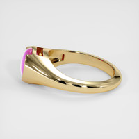 2.20 Ct. Purple Sapphire Ring, 14K Yellow Gold 4