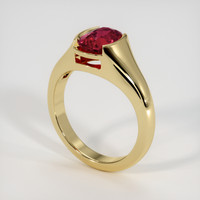 1.67 Ct. Gemstone Ring, 18K Yellow Gold 2