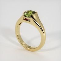 1.25 Ct. Gemstone Ring, 18K Yellow Gold 2