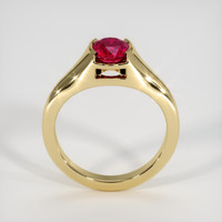 1.21 Ct. Ruby Ring, 18K Yellow Gold 3