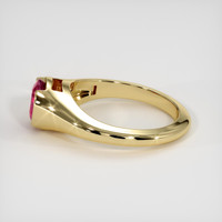 1.21 Ct. Ruby Ring, 18K Yellow Gold 4