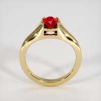 1.03 Ct. Ruby Ring, 18K Yellow Gold 3