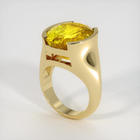 26.73 Ct. Sapphire Ring, 18K Yellow Gold 2