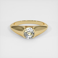 1.23 Ct. Bi Color Sapphire Ring, 18K Yellow Gold 1