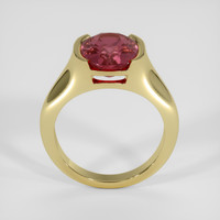 4.76 Ct. Bi Color Sapphire Ring, 18K Yellow Gold 3