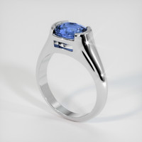 1.82 Ct. Gemstone Ring, Platinum 950 2