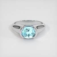 1.53 Ct. Gemstone Ring, Platinum 950 1