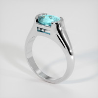 1.53 Ct. Gemstone Ring, Platinum 950 2