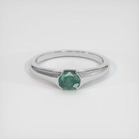 0.71 Ct. Gemstone Ring, Platinum 950 1