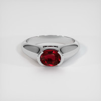 1.02 Ct. Ruby Ring, Platinum 950 1