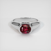 2.02 Ct. Ruby Ring, Platinum 950 1