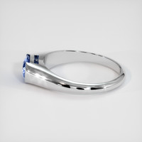1.17 Ct. Blue Sapphire Ring, Platinum 950 4