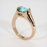 1.53 Ct. Gemstone Ring, 14K Rose Gold 2