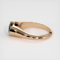 1.25 Ct. Gemstone Ring, 14K Rose Gold 4