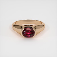 2.02 Ct. Ruby Ring, 14K Rose Gold 1