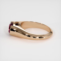 2.02 Ct. Ruby Ring, 14K Rose Gold 4