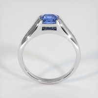 1.84 Ct. Blue Sapphire Ring, 10K White Gold 3