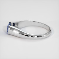 1.84 Ct. Blue Sapphire Ring, 10K White Gold 4
