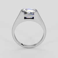 2.56 Ct. Bi Color / Parti Sapphire Ring, 14K White Gold 3