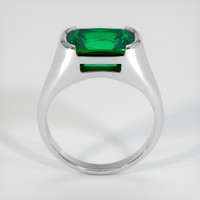 3.29 Ct. Emerald Ring, 18K White Gold 3