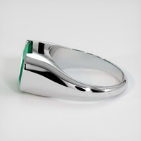 3.29 Ct. Emerald Ring, 18K White Gold 4