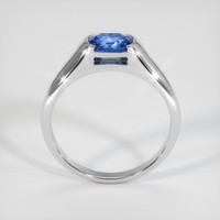 1.17 Ct. Blue Sapphire Ring, 18K White Gold 3