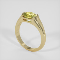 1.78 Ct. Bi Color / Parti Sapphire Ring, 10K Yellow Gold 2