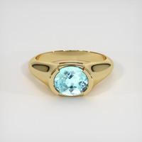 1.53 Ct. Gemstone Ring, 14K Yellow Gold 1