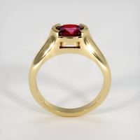 1.02 Ct. Ruby Ring, 14K Yellow Gold 3