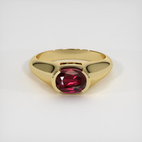 2.02 Ct. Ruby Ring, 14K Yellow Gold 1