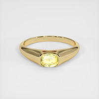 1.11 Ct. Sapphire Ring, 14K Yellow Gold 1